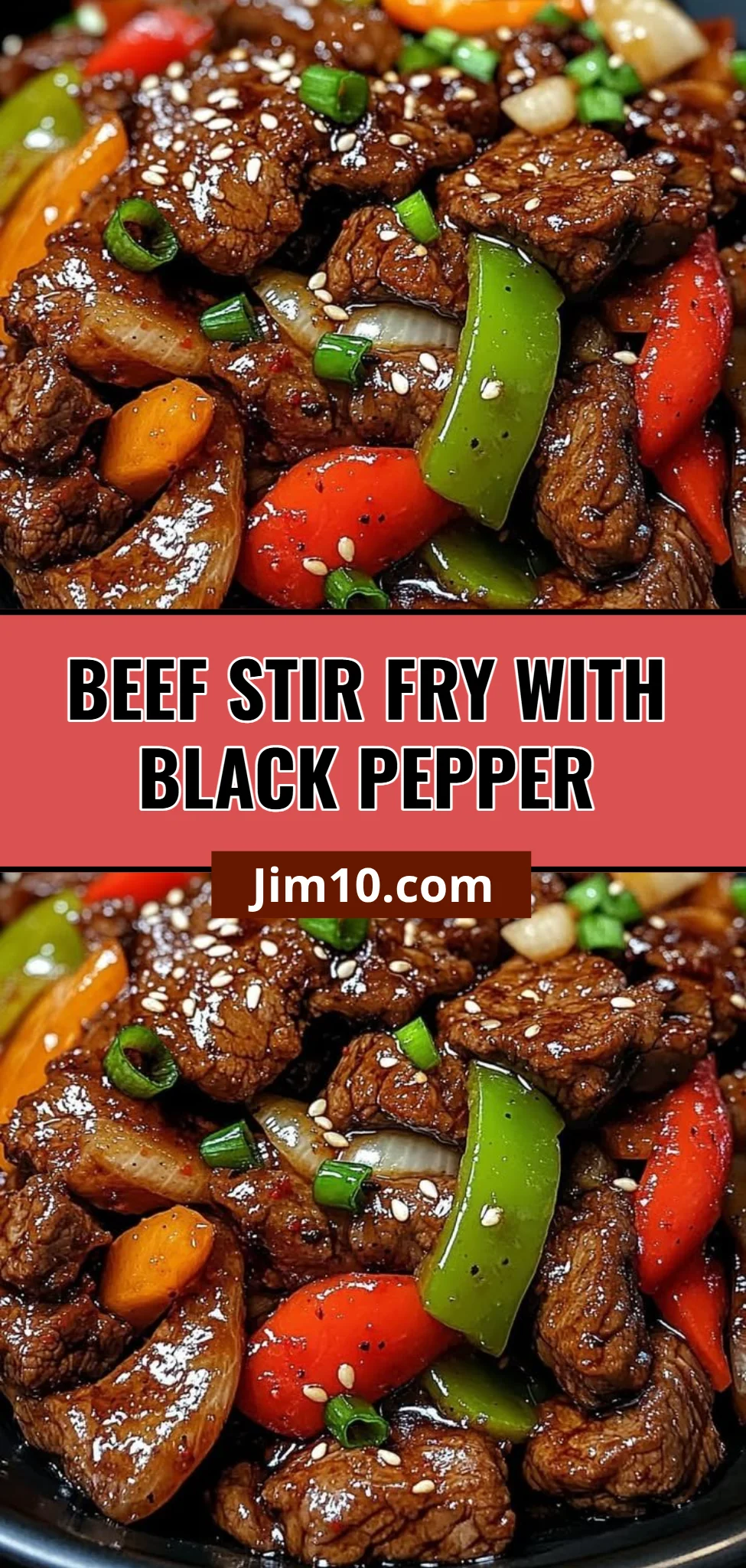 Beef Stir Fry with Black Pepper