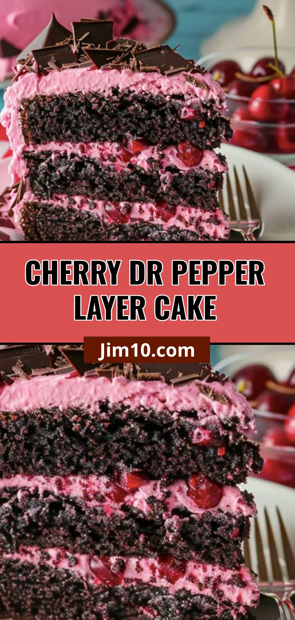 Cherry Dr Pepper Layer Cake