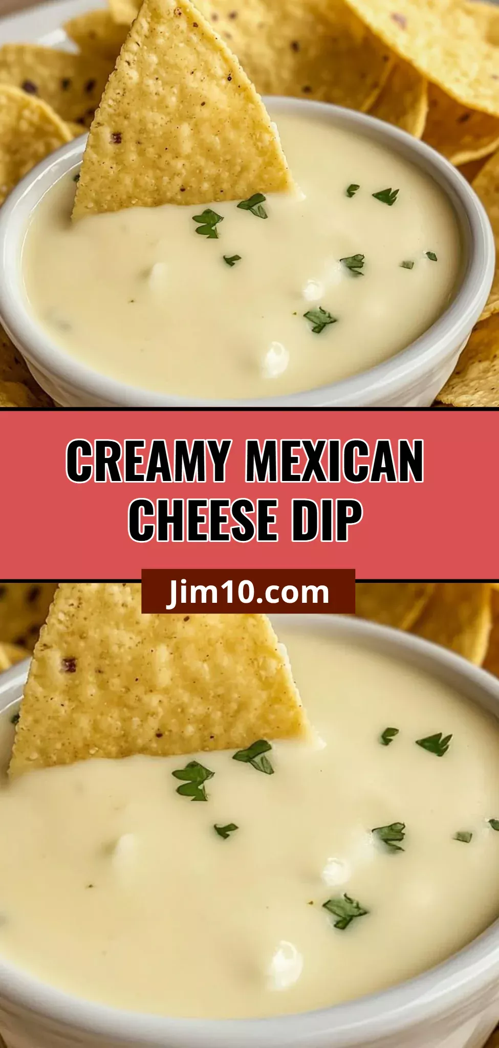 Creamy Mexican Cheese Dip