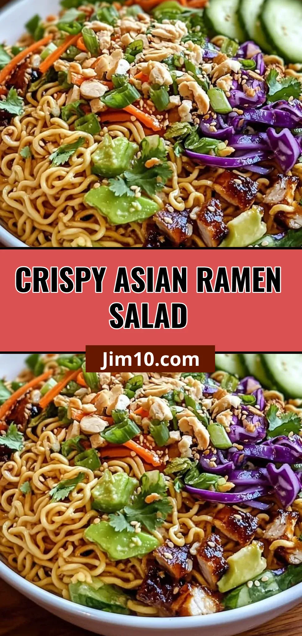 Crispy Asian Ramen Salad