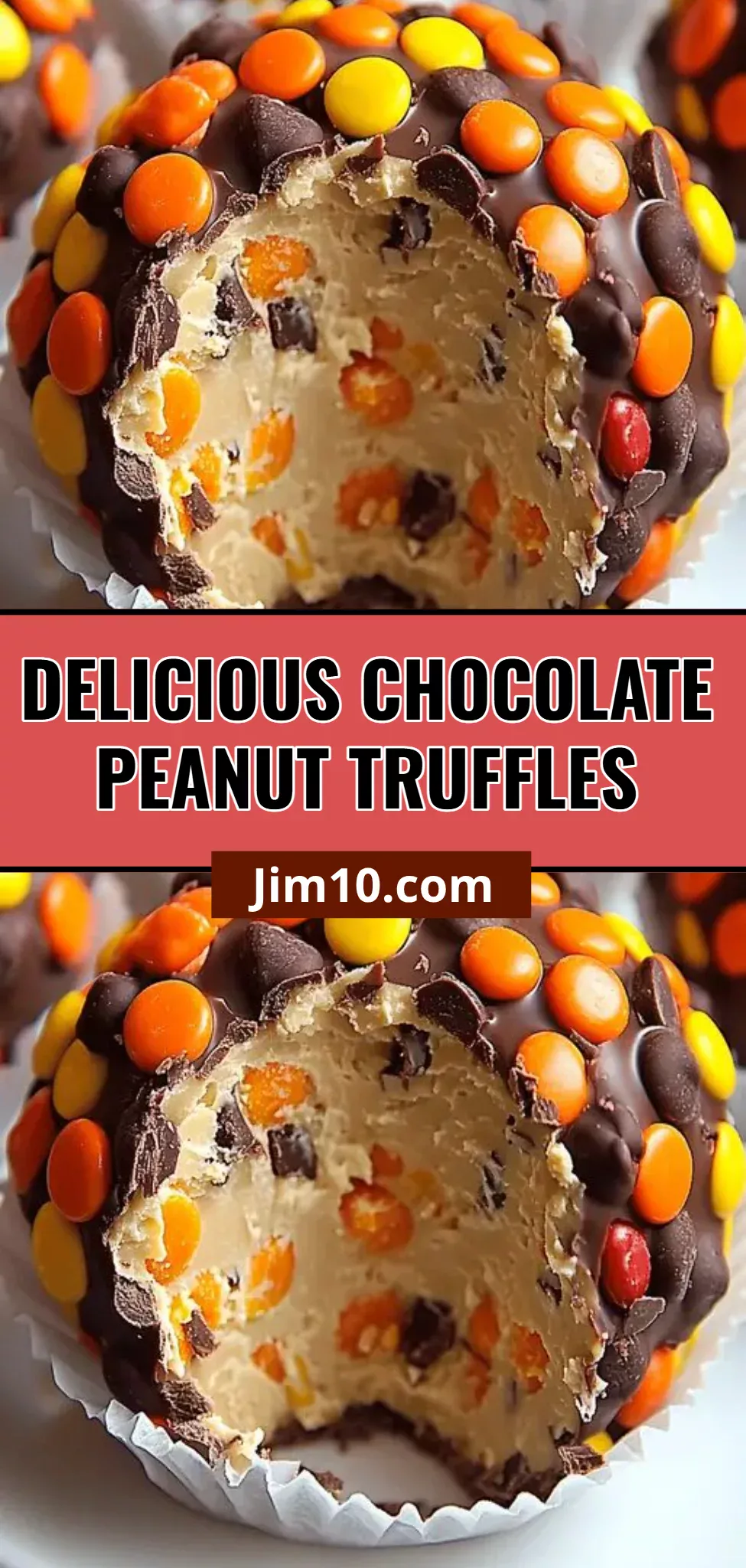 Delicious Chocolate Peanut Truffles