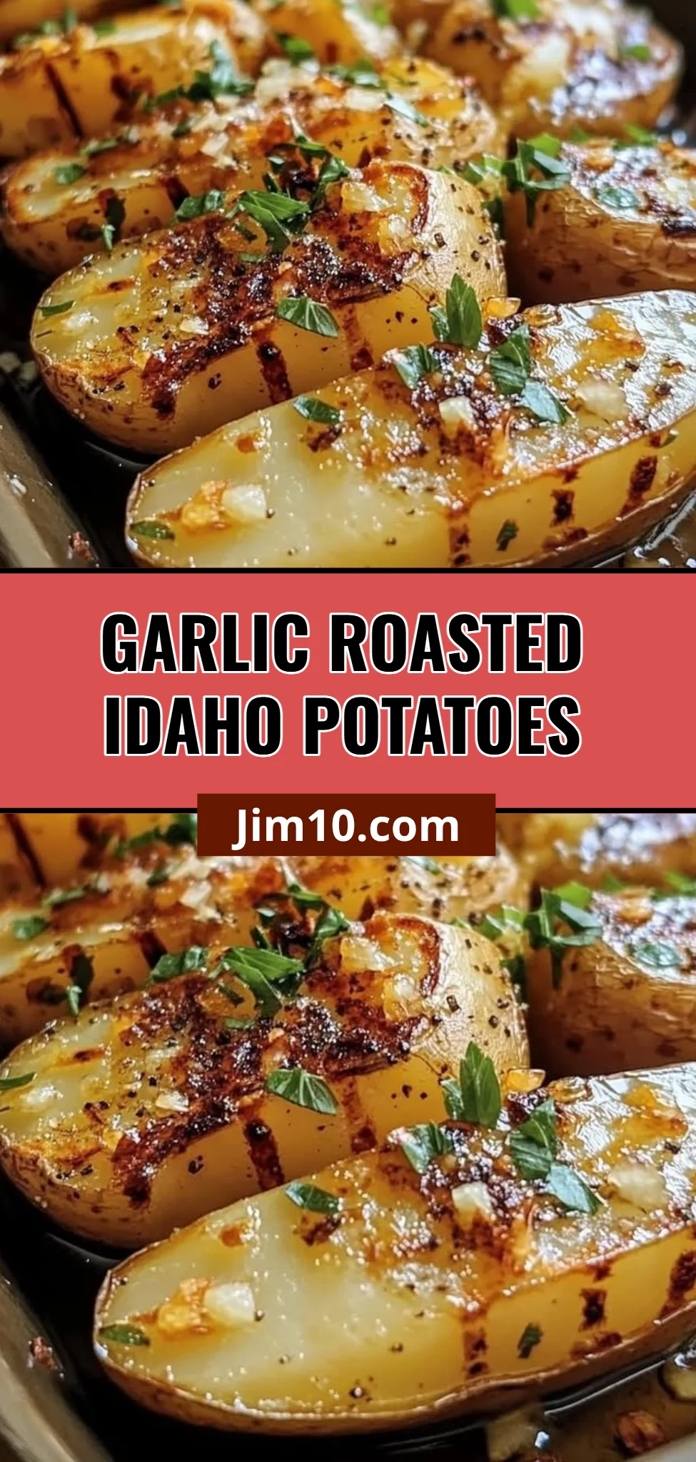 Garlic Roasted Idaho Potatoes