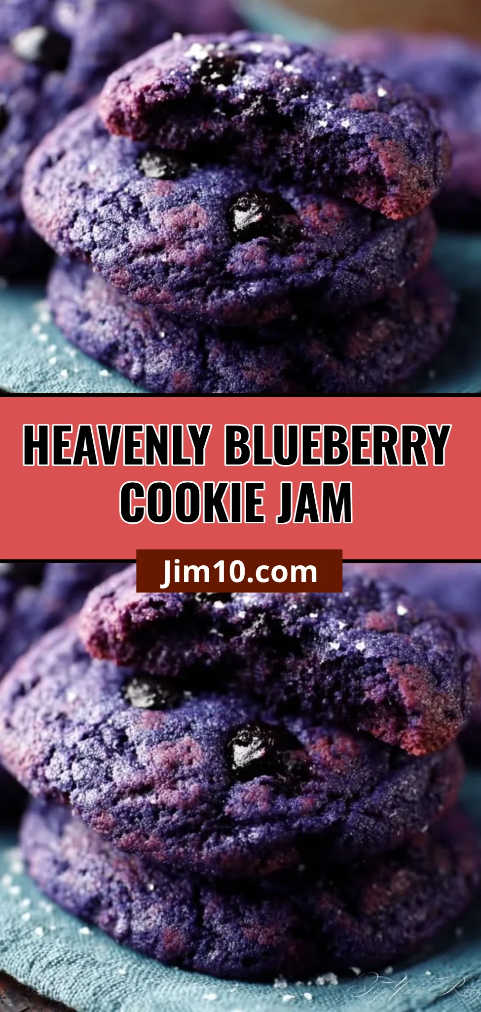 Heavenly Blueberry Cookie Jam