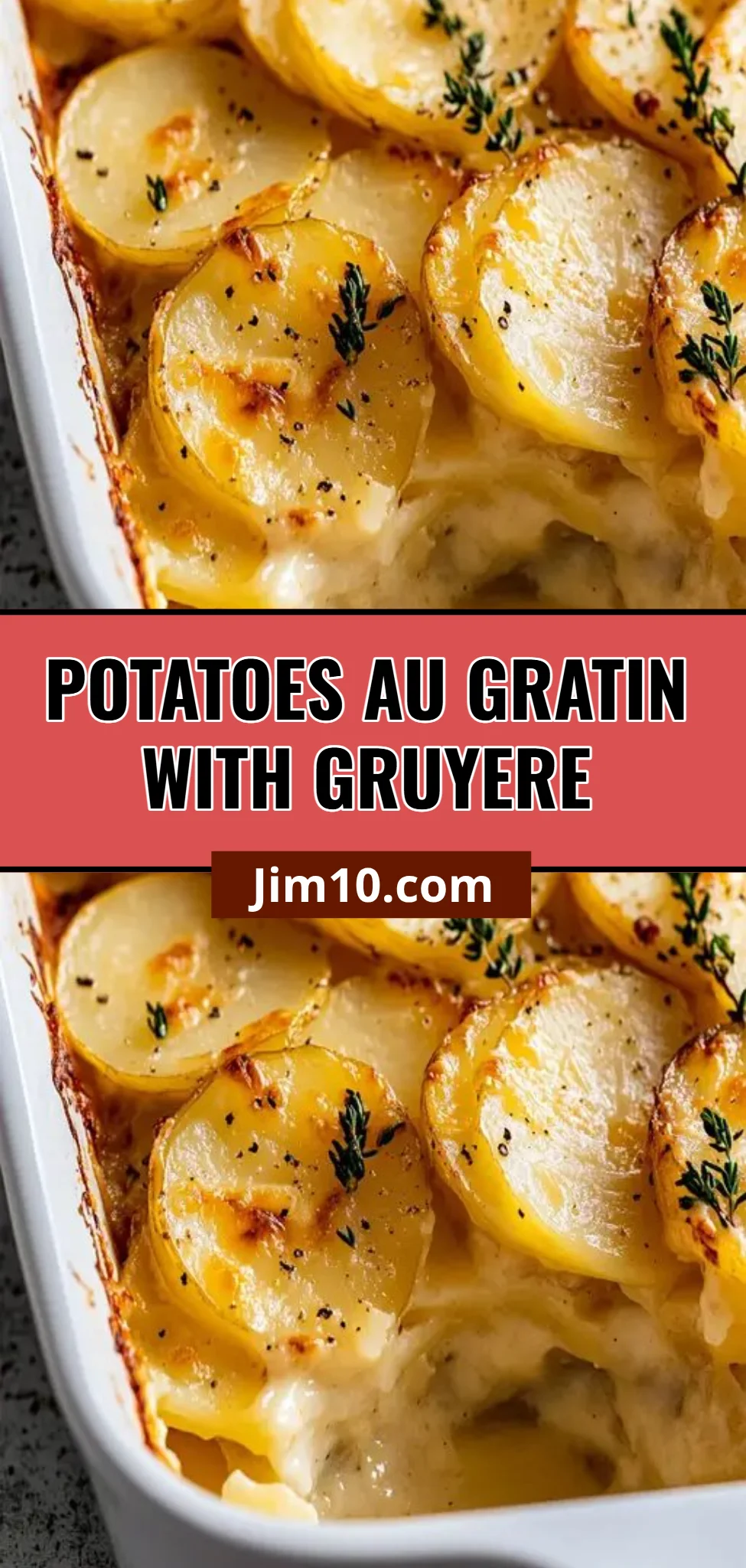 Potatoes Au Gratin with Gruyere