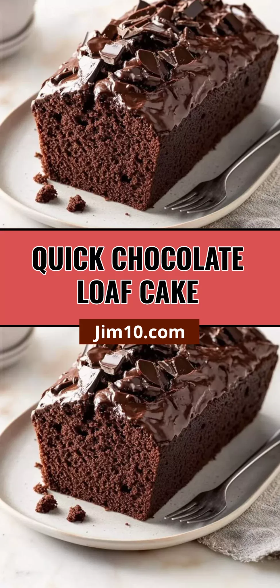 Quick Chocolate Loaf Cake