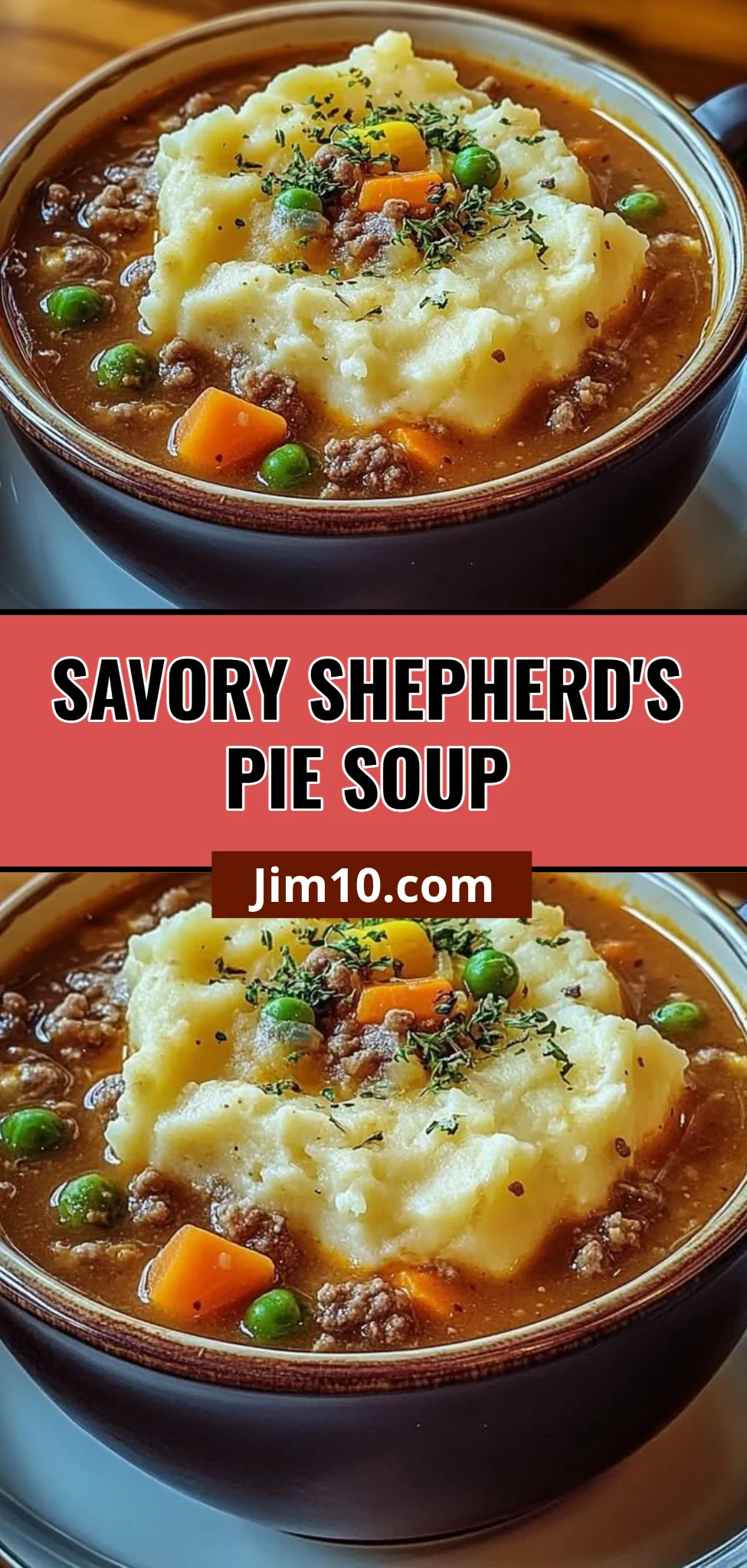 Savory Shepherd's Pie Soup