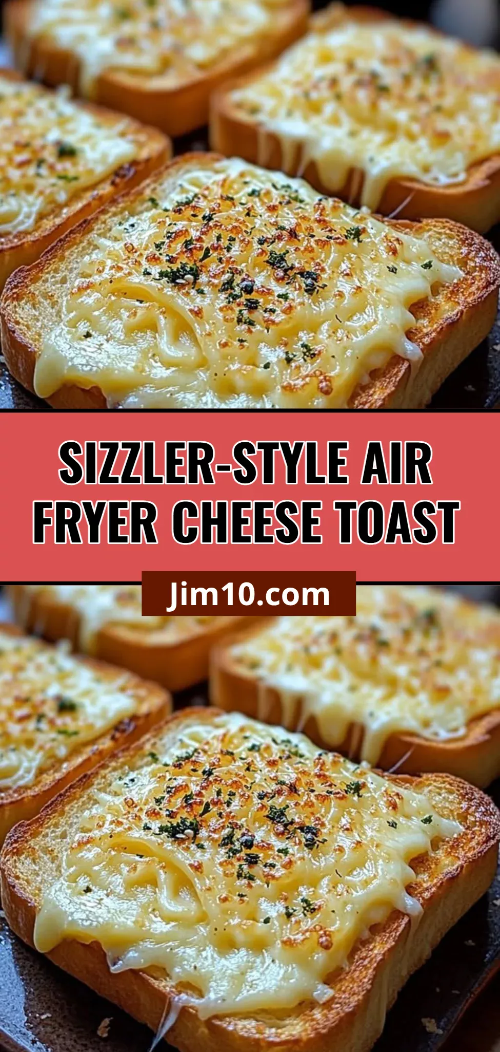 Sizzler-Style Air Fryer Cheese Toast
