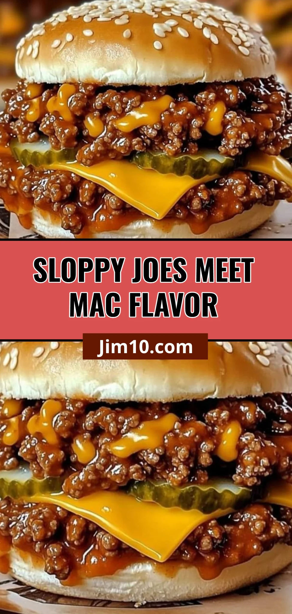 Sloppy Joes Meet Mac Flavor