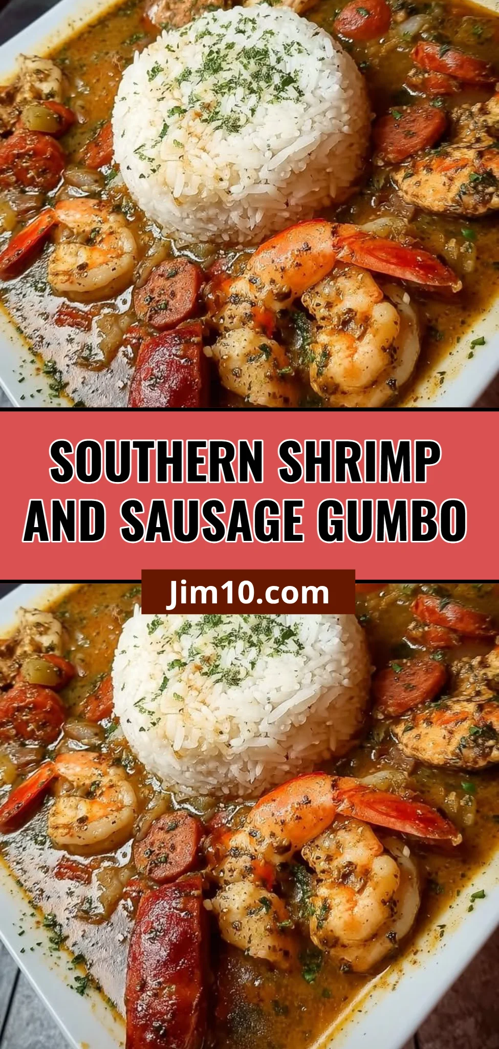 Southern Shrimp and Sausage Gumbo
