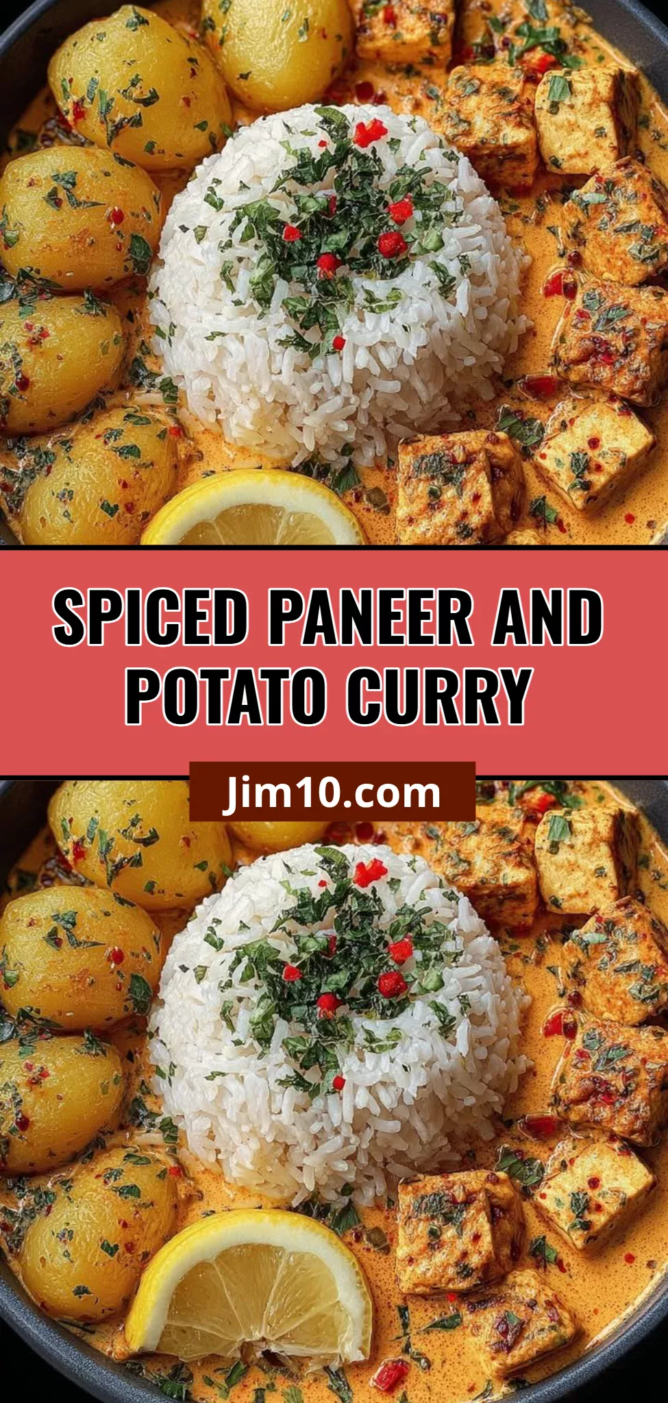 Spiced Paneer and Potato Curry