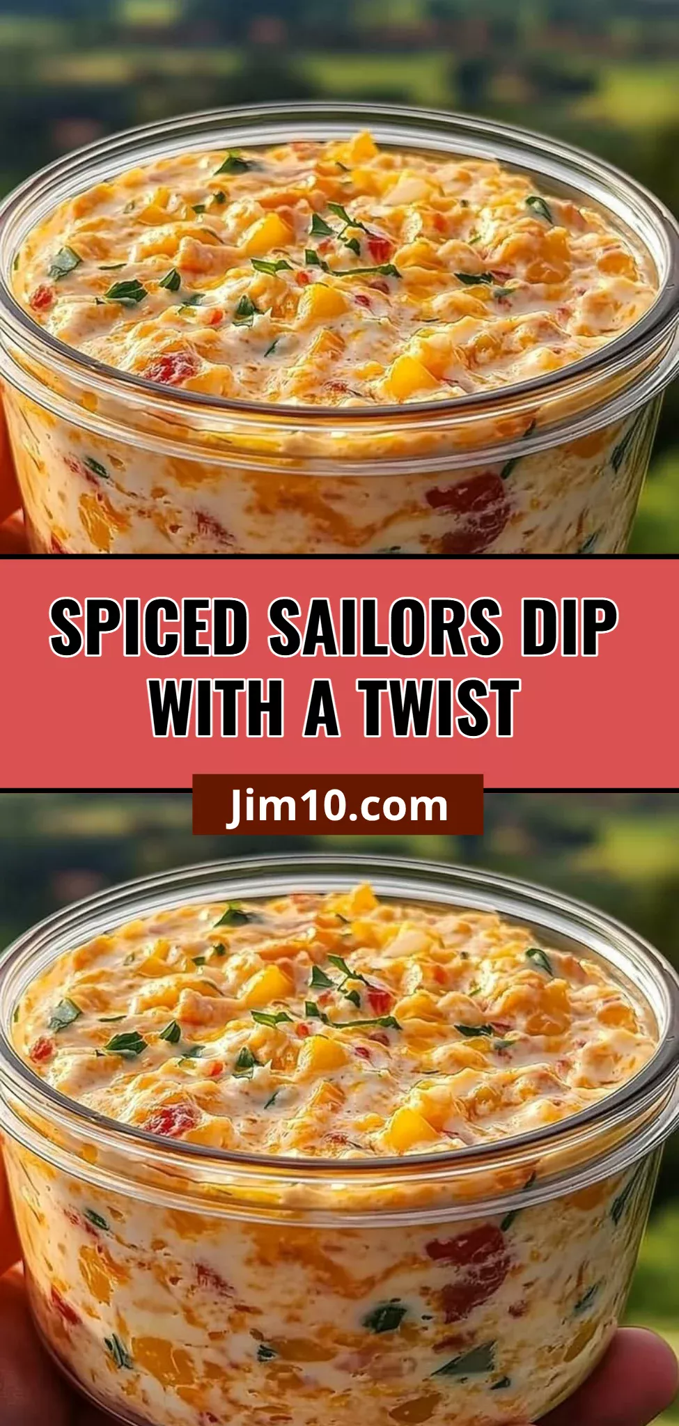 Spiced Sailors Dip with a Twist