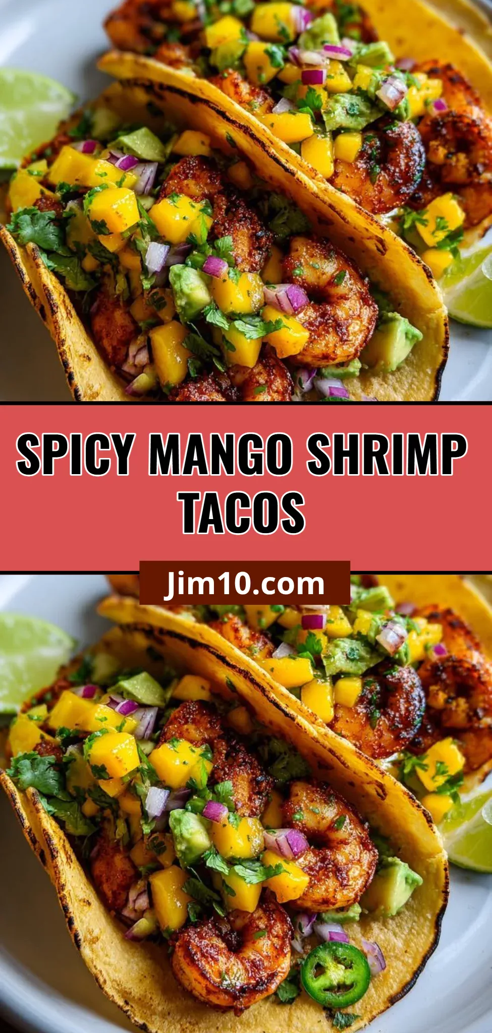 Spicy Mango Shrimp Tacos