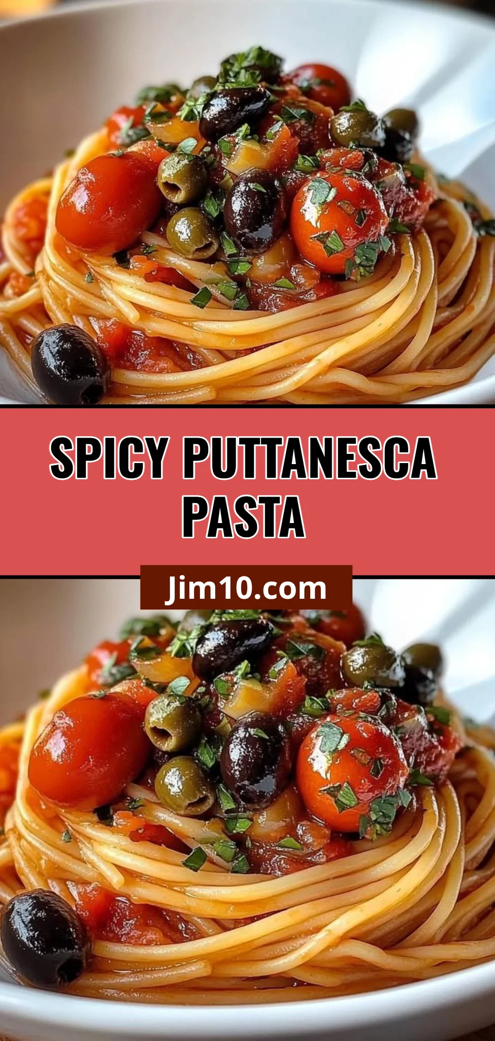 Spicy Puttanesca Pasta