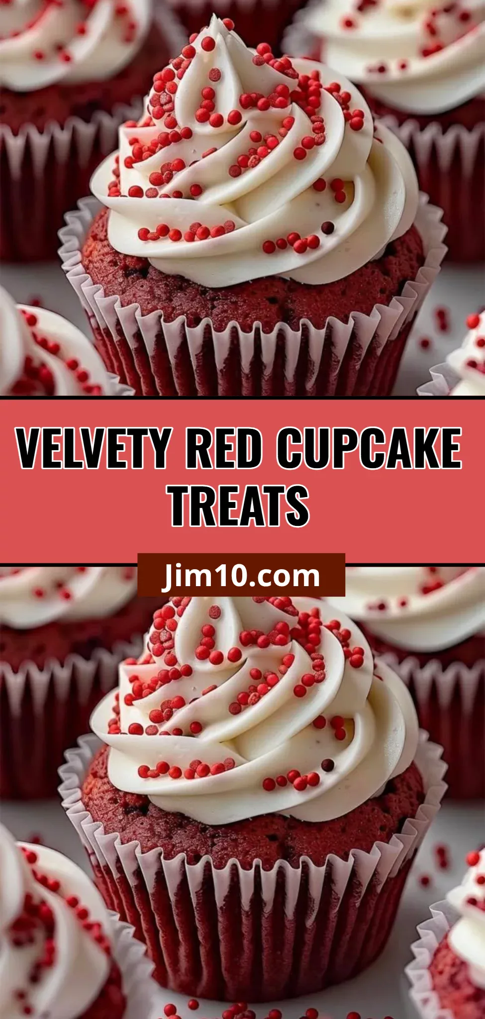 Velvety Red Cupcake Treats